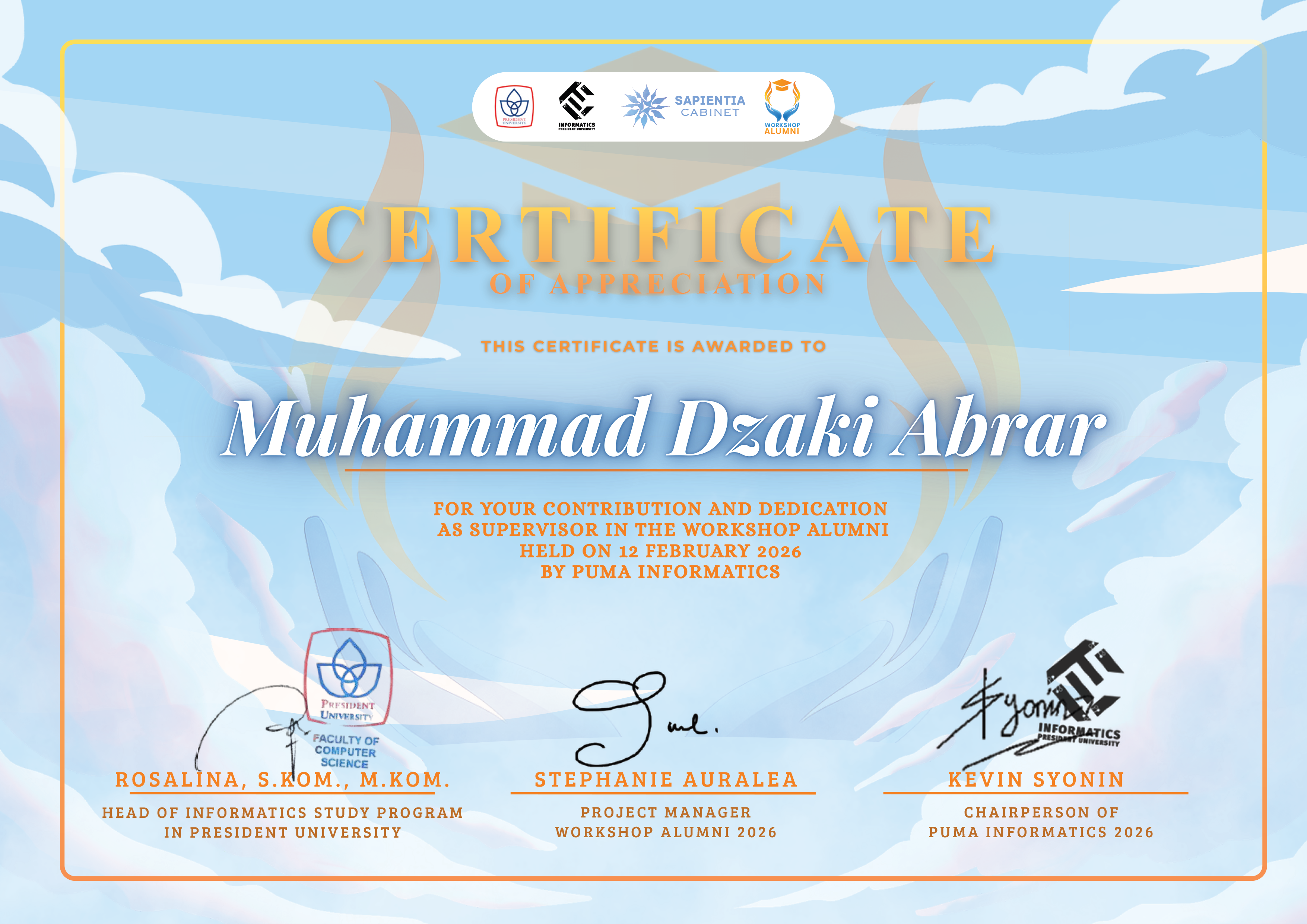 Workshop Alumni - 2